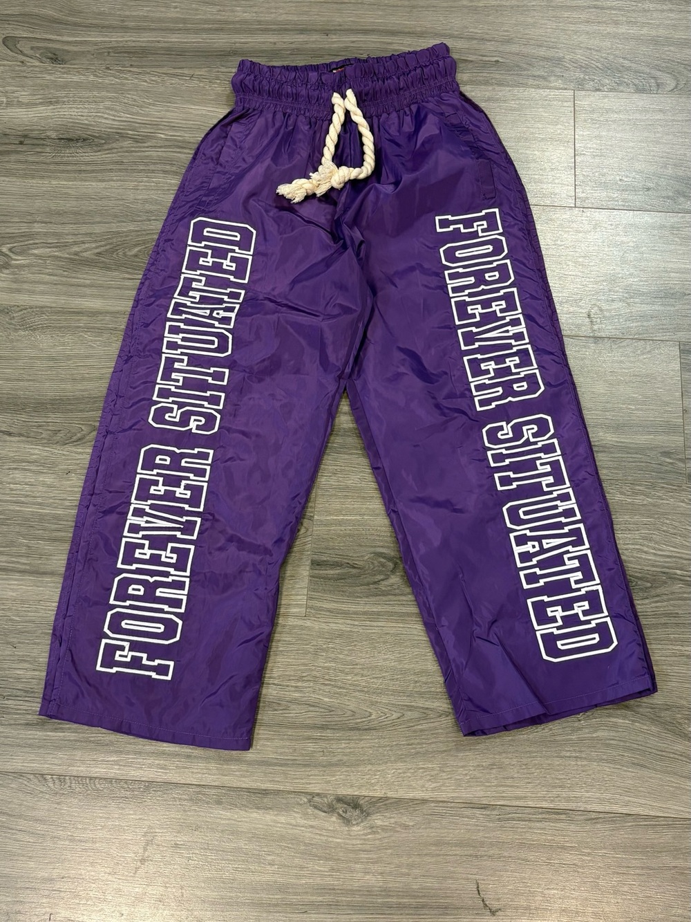 Purple 'Forever Situated' Track Pants
